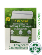 9 x 12 Recycled Paper Catalog Envelopes
